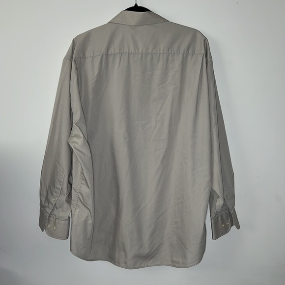 2 for $40 Grey Mens Button Down Mens Shirt - Picture 5 of 6